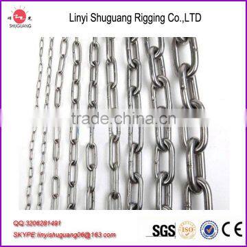 OEM welding small metal link chain,factory supply good quality link chain