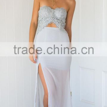 HOME COMING DRESS (DOVE GREY)
