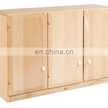Hot Sale Preschool furniture Wood Children Storage Cabinets