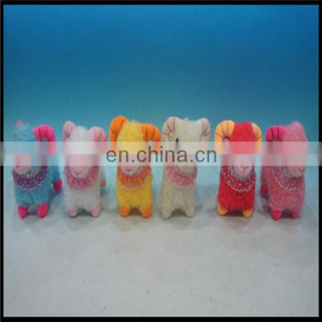 2015 Cute and Mini Sheep Plush Toys with Bending Horn
