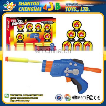 Various colors safe super plastic shooting soft 28 bullet gun toy