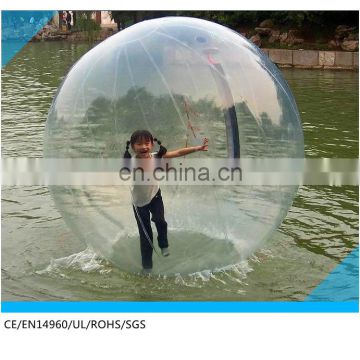 Clear TPU water bouncing ball, cheap price inflatable ball water