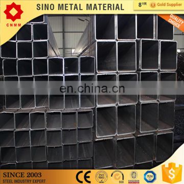 full sizes dark black welded a500 rectangular pipe astm a53 hot rolled square tube