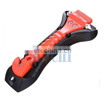 High performance ABS outer casing muti-functions car safety hammer