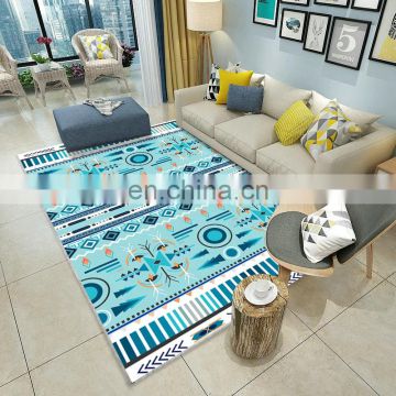 Household modern manufacturers 3d design custom printed modern design 3d carpet
