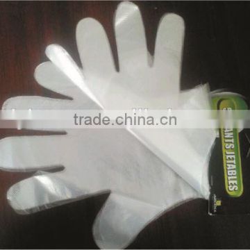 safety glove for food production/High Pressure Pe Gloves