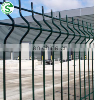 High quality 3D curved fence welded wire mesh fencing