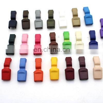 Good Quality Eco-Friendly Adjustment Buckle Plastic Cord End Clips