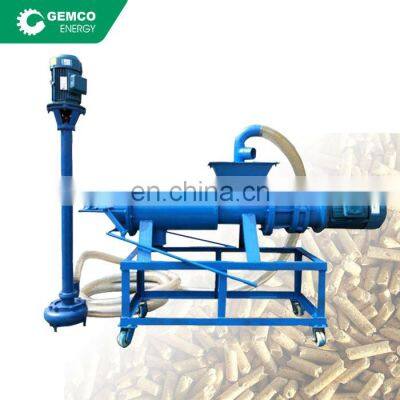 dung dewatering machine chicken horse manure dryer