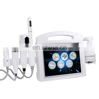 2021 high quality six in one radar carving multi row vaginal tightness detection liposonic RF 41*38*52 cm size 4D hifu