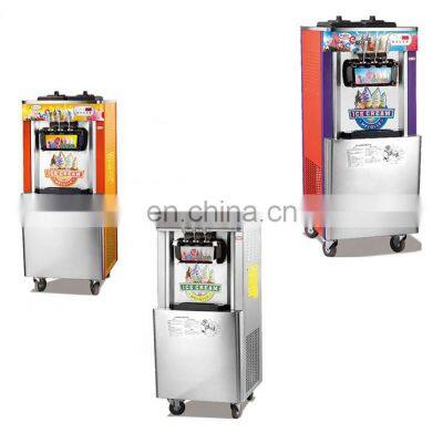 MS  Commercial Cone Softee Softy Ice Cream Frozen Yogurt Soft Serve Making Soft Ice Cream Machine Price