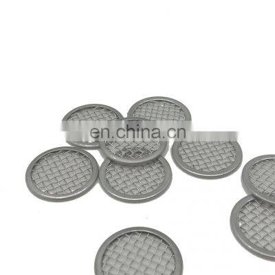 316l Stainless Steel Screen Filter Disc/Knit Wire Filter Mesh Discs