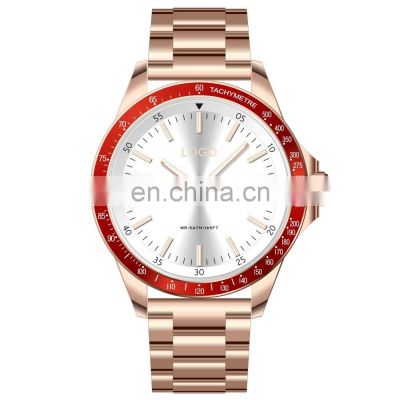 2022 Wholesale Quartz Watch Men Stainless Steel Japan  Movement Luxury Men Steel Relojes De Acero Inoxidable Watch  Men  Wrist