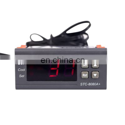 STC-8080a + Electronic digital display intelligent microcomputer temperature controller STC-8080a+