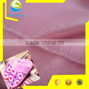 China manufacturer Warp knitting velboa fabric