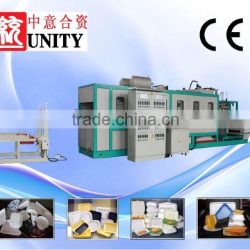 Disposable snack box/container production line (CE APPROVED)