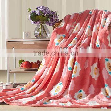 100% polyester animal print fleece fabric animal shaped blanket