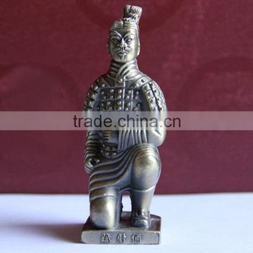 Copper zinc alloy Chinese Terra Cotta Warriors crafts