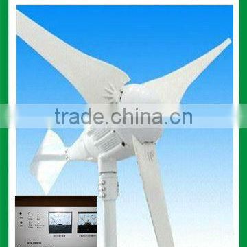 Wholesales 1000w 1kw Wind Turbine Windmill Power Generator System With Charger Regulator Controller