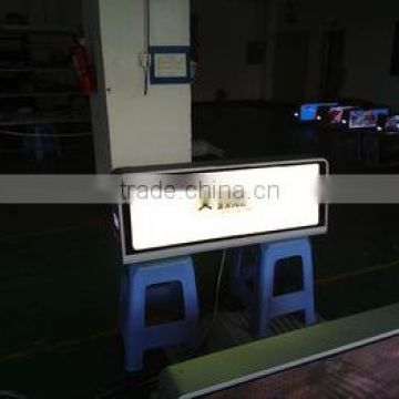 New design waterproof two side wholesale Trade Assurance taxi roof led display with great price