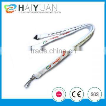 cheap hot salling silk screen printing polyester tubular lanyard