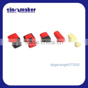 Color text can be customized Plastic rubber roller text stamp