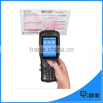 mobile data terminal android smart payment PDA3505 POS terminal with 3g wifi nfc barcode 3G GPS printer