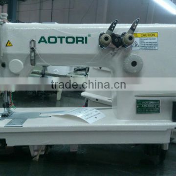 TWIN (DOUBLE) NEEDLE CHAIN STITCH SEWING MACHINE / juki 380 industrial sewing machine type