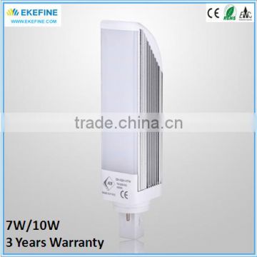 7W 10W SMD 5730 CRI 80 G24 Base LED Plug Bulb from Shenzhen Supplier