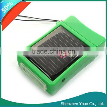 For iPhone/iPod Solar Charger For Sale Green