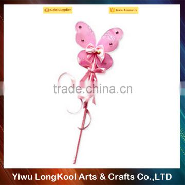 Wholesale luxury fairy wands party dancing butterfly wand for decoration