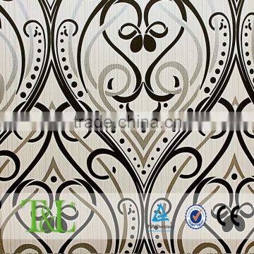 PVC walls paper decorative wallpaper for restaurant