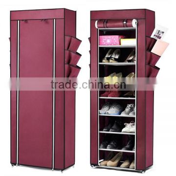 10 tier non-woven fabirc 2013 shoe cabinet