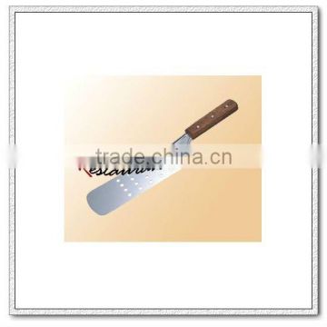 U058 365mm Stainless Steel Perforated Spatula