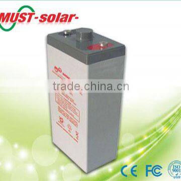 <MUST Solar>battery 2V 500AH solar battery for power system