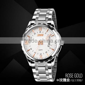 fashion man stainless steel water resistant quartz watch