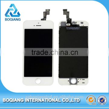 100% factory directly supplier top quality save touch screen digitizer copy mobile phone LCD display for apple iphone 5c