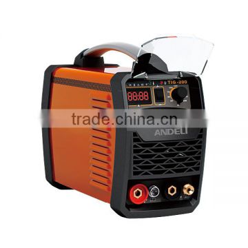 How to tig weld recommend DC inverter 200 tig welding machine