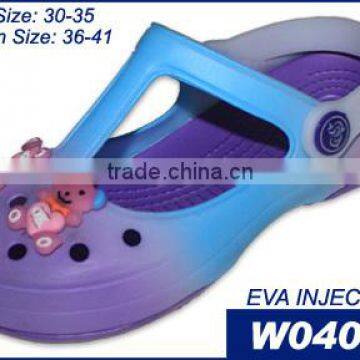 Clear PVC Women Jelly Clog Shoes