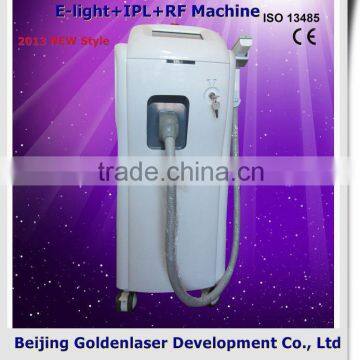 Skin Tightening 2013 New Style E-light+IPL+RF 1-50J/cm2 Machine Www.golden-laser.org/ Ipl Big Spot Quantum