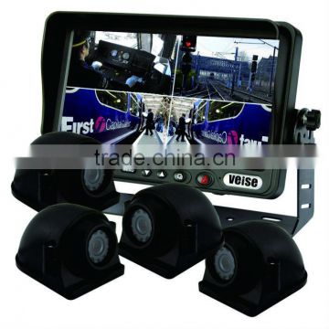 7 Inch Car Quad Monitor 4 Cameras