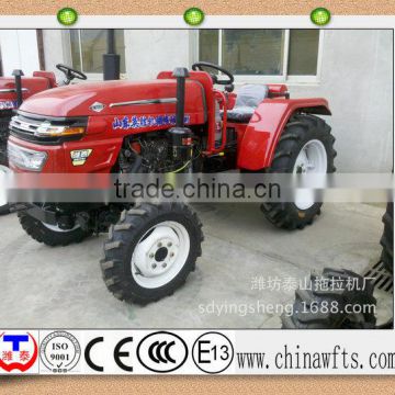 High quality 40hp cheap tractor for sale 4WD with CE/E13/ISO9001:2008/3C