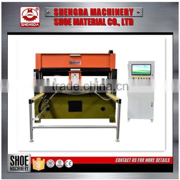 Full Automatic Computer Numerical Control High Efficiency Push Plate Feeding Cutting Press Machine