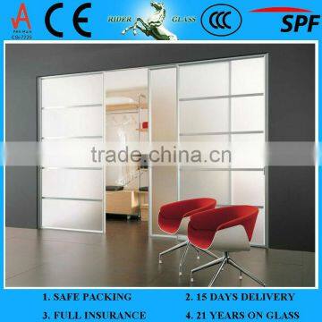 4mm Frosted Glass Bathroom Door with AS/NZS2208:1996