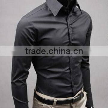 Mens black dresses new fashion 2013 shirt