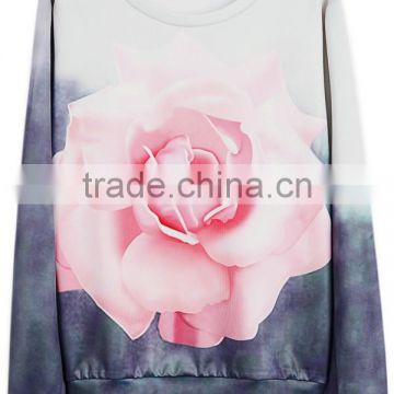 Asian Product Wholesale Sweatshirt Sublimation Sweatshirt Elegant Lady