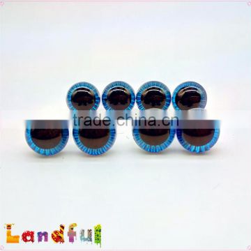 12mm Blue Soft Toys Craft Animal Eyes Handicraft Plastic Stuffed Toy Eyes