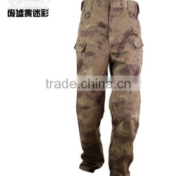 B1020 China manufacturer military men pants high quality cotton cargo pants low price sweat pants fabric
