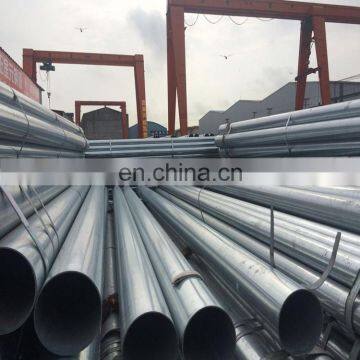 Trade Assurance manufacturing erw steel GI pipe/galvanized iron pipe price/Hot dip galvanized tubing