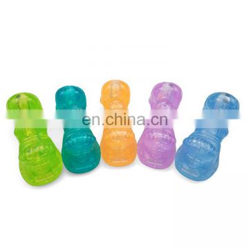 Training dog chew toy stocked with multicolor  options